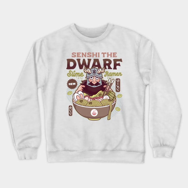 Dwarf Chef Slime Ramen Crewneck Sweatshirt by Lagelantee